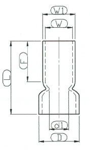 Conductive Red Copper Bushing for Power Industry